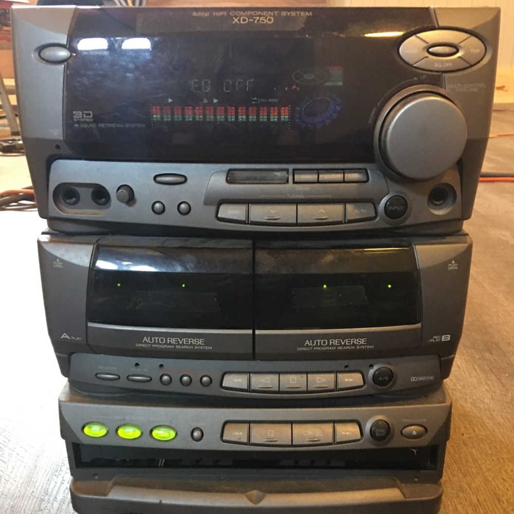 Kenwood stereo system